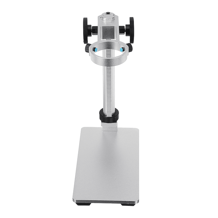 Adjustable Aluminum Alloy Microscope Holder Stand Manual Focus Support Bracket