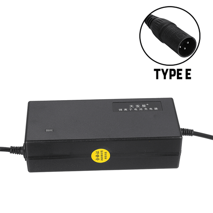 48V 2A 50-60Hz Power Adapterinline Connector Lithium Battery Charger