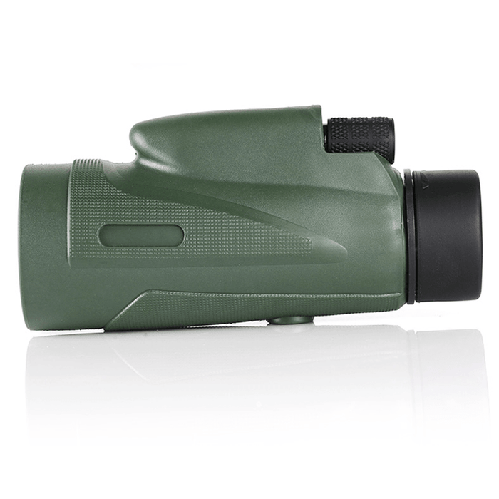 Ipree® 12X50 Greenskin Monocular High Definition Monocular Adjustable Eyepiece Waterproof Durable Outdoor Camping Climbing Travel