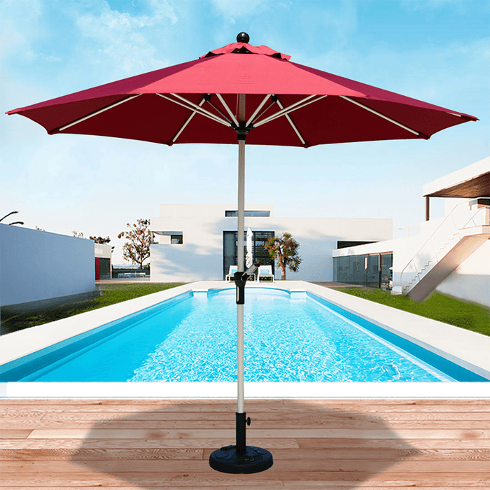 2.7M 8 Arm Parasol Canopy Cover Waterproof Awning Sun Shade Shelter Outdoor Garden Patio