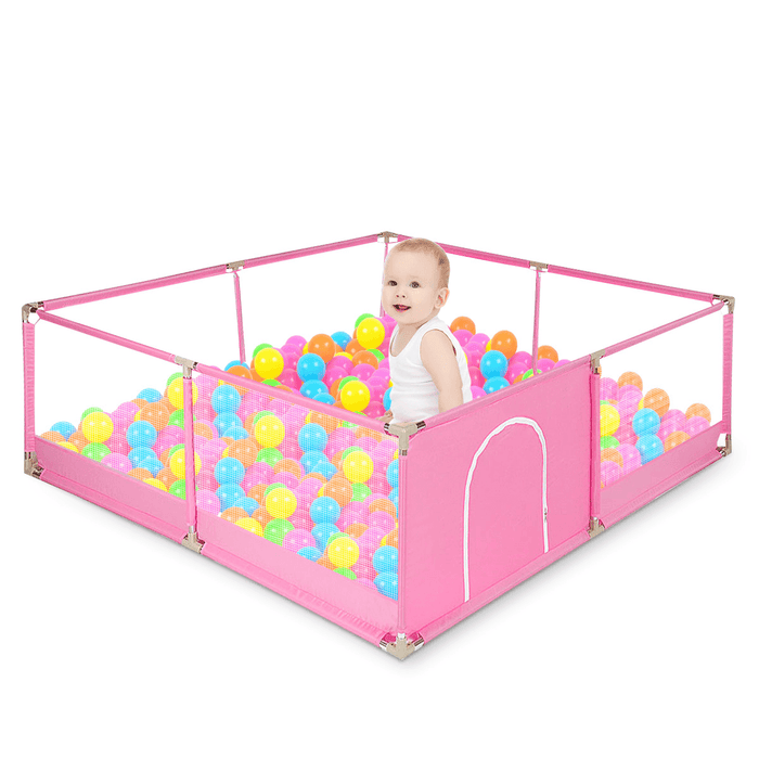 Baby Playpen Safety Kids Tent Children'S Ocean Ball Pool Large Area Kids Playground for 0-6 Years Old