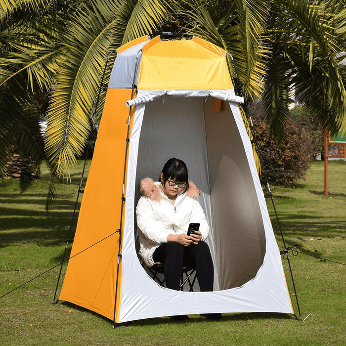 210T Polyester Shower Tent Anti-Uv Waterproof Dressing Room Rain Shelter Beach Privacy Tent C Amping Travel with Storage Bag