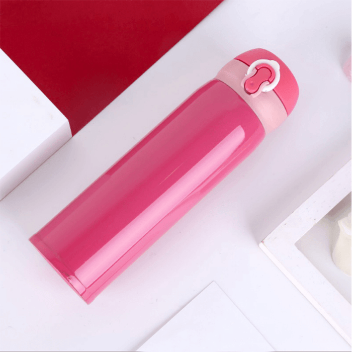 500Ml 304 Stainless Steel Insulated Water Bottle Vacuum Thermos Travel Flask