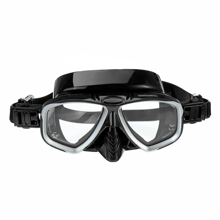 Men Women Diving Mask Anti-Fog Mask Underwater Swimming Breath Snorkeling Glasses