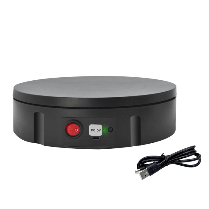 22Cm Diameter Electric Display Stand Intelligent Remote Control Rotating Table Live Shooting and Display Automatic Rotating Disk