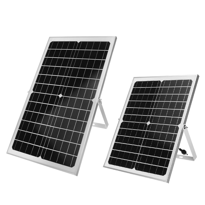 20/300W 12V Solar Panel Mono Caravan Boat Battery Charger W/Bracket Monocrystalline Silicon Solar Panel DC for Vehicle Rv Marine Battery Charger