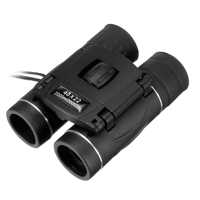 Mini 40X22 Folding Telescope Waterproof Binoculars Night Vision Camping Travel