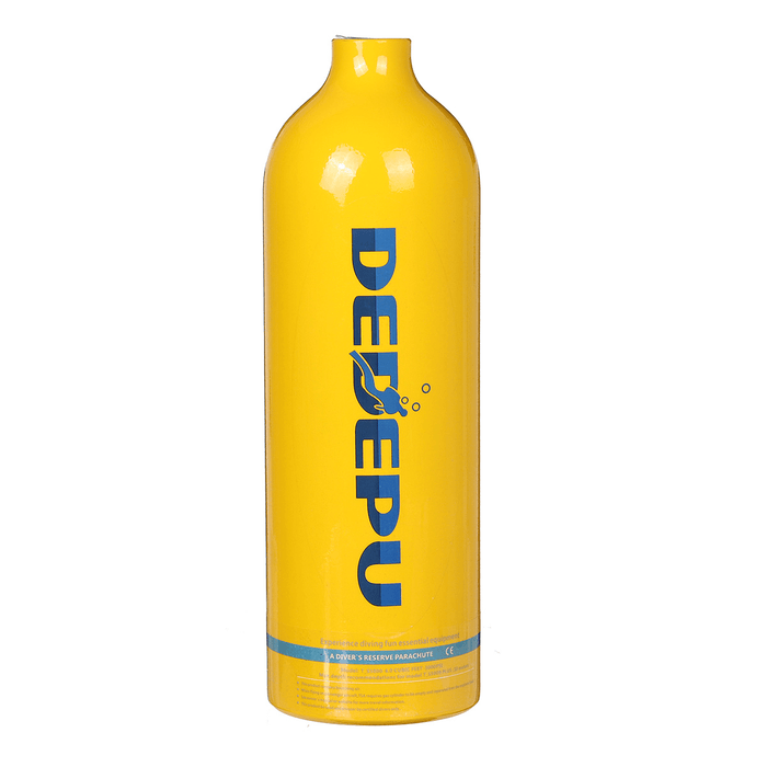 DEDEPU 1L Mini Scuba Diving Tank Set Oxygen Cylinder Air Tank with Snorkeling Glasses Underwater Scuba Diving Equipment