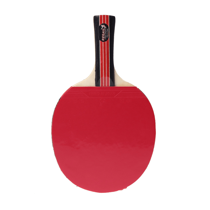 Long Handle Shake-Hand Table Tennis Racket Waterproof Bag Pouch Red Indoor Table Tennis Accessory