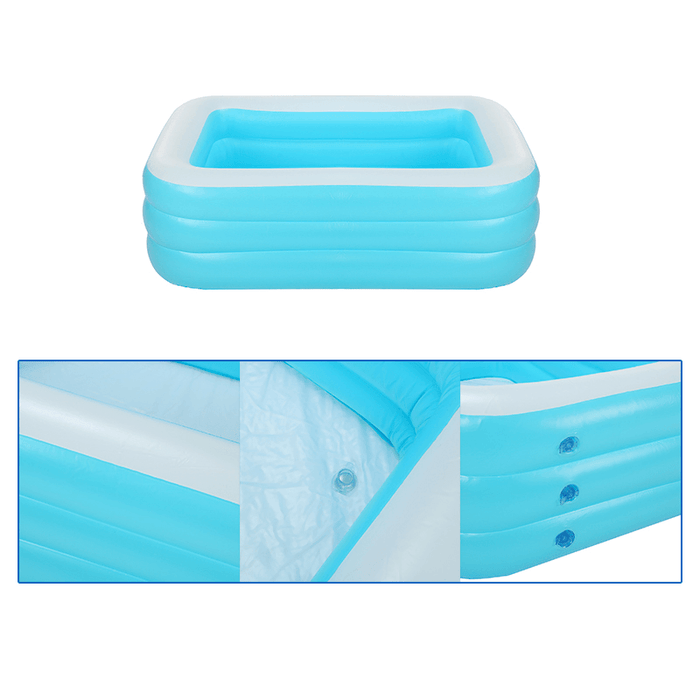 Three Layer Family Swimming Pool Summer Inflatable Pools Outdoor Garden