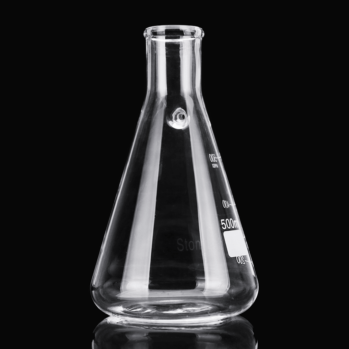 500Ml Clear Borosilicate Glass Filtering Flask Vacuum Filtration Flask Bottle Lab Glassware