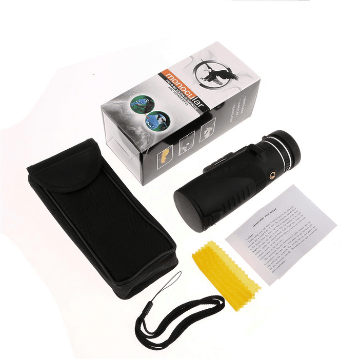 Ipree® MNV-L1 40X60 Dual Focus Optics Monocular HD Waterproof Telescope Day&Night Vision 500M/ 9500M