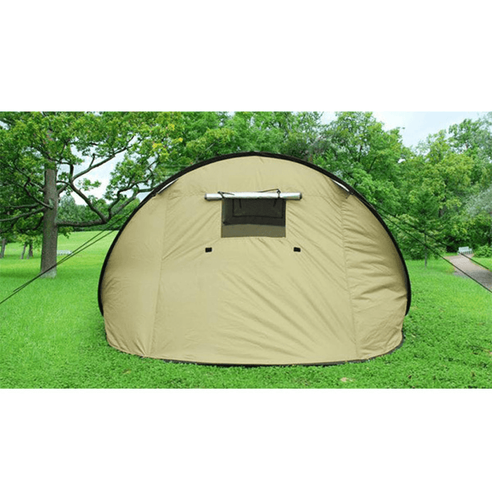 Outdoor 3-4 Persons Camping Tent Automatic Open Waterproof Single Layer Sunshade Canopy