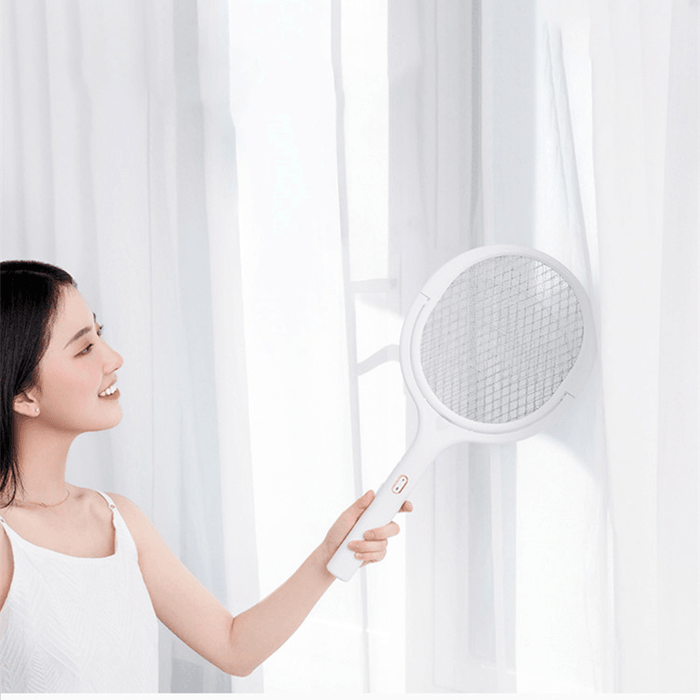 Five-In-One Mosquito Swatter Angle Adjustable Mosquito Killer USB Rechargeable Mosquito Fly Bat