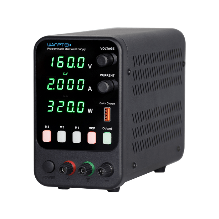 WANPTEK APS1602H 160V 2A Adjustable DC Power Supply 4 Digits LED Display Switching Regulated Power Supply