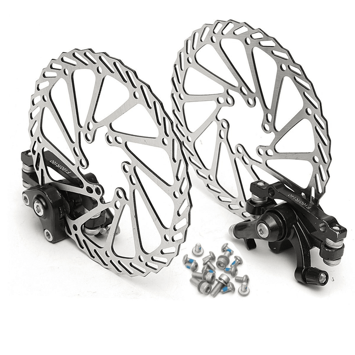 BIKIGHT 160MM MTB Bike Mechanical Disc Brake Front and Rear Brake Set