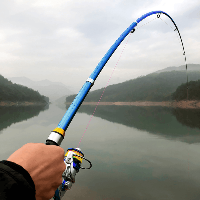 2.1/2.4/2.7/3.0/3.6M Telescopic Fishing Rod Ultra-Light and Sturdy Long-Distance Casting Rod Outdoor Fishing Tools