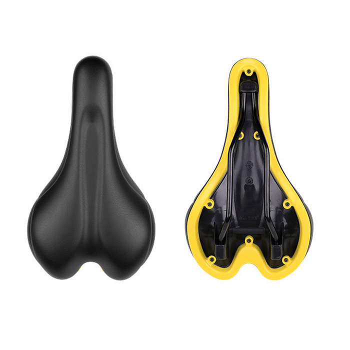 DEEMOUNT Shockproof Bicycle Saddle Ultralight PU Surface Comfortable Road Mountain MTB Bike Seat Cycling Cushion Pad