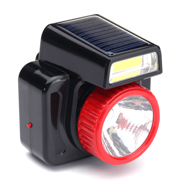 7Leds COB Super Bright Solar LED Headlamp Energy Saving Outdoor Head Torch Light for Sports Camping Fishing Searching