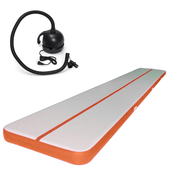 196X39X3.93Inch Airtrack Gymnastics Mat Inflatable GYM Air Track Mat Practice Training Tumbling Pad