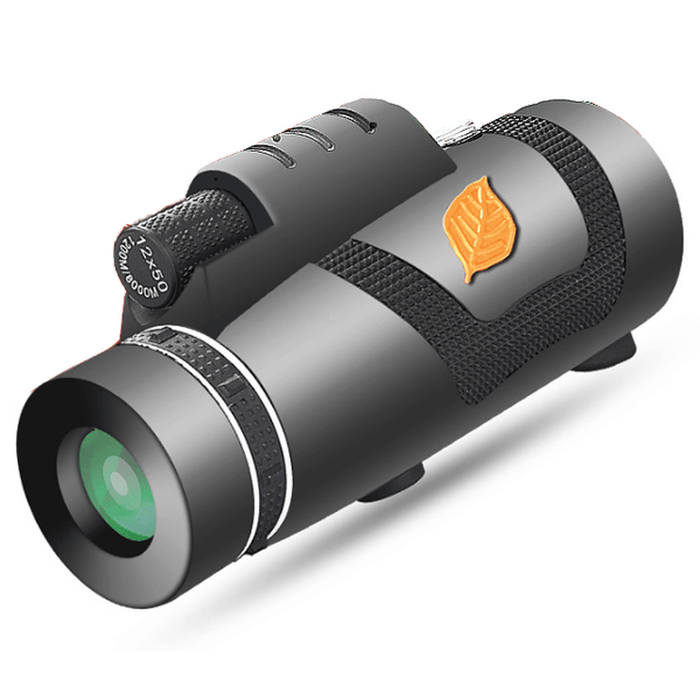 Ipree® 12X50 Monocular HD Optic Bak4 Day Night Vision Telescope 1200M/8000M Outdoor Camping