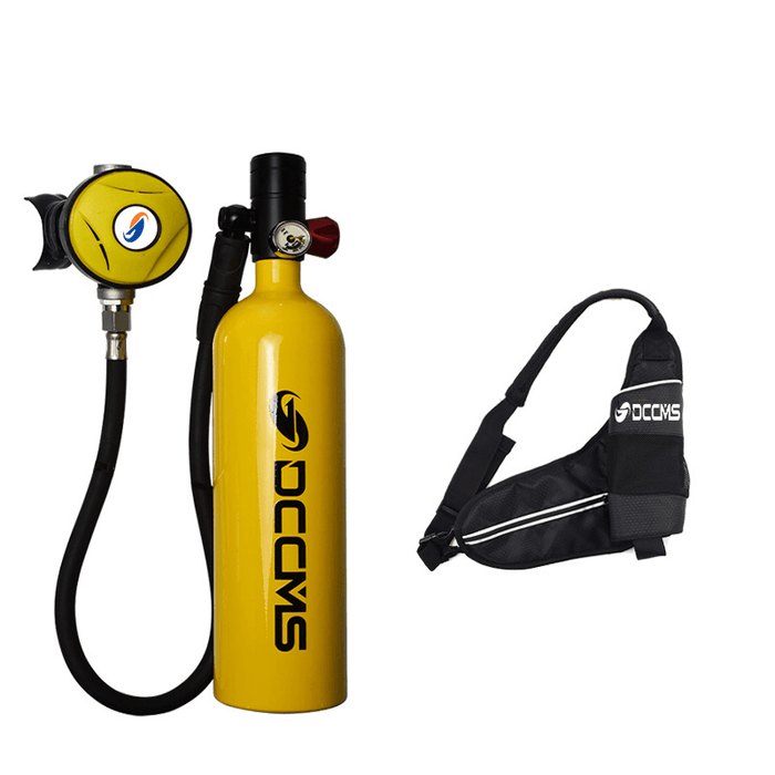 DCCMS DS-410 4Pcs/Set 1L Mini Scuba Tank Portable Diving Oxygen Tank Divers Spare Oxygen Equipment Leisure Diving