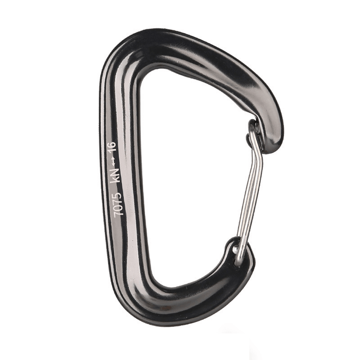 XINDA 16KN Aluminum Carabiner Climbing Keychain Outdoor Snap Clip Lock Buckle