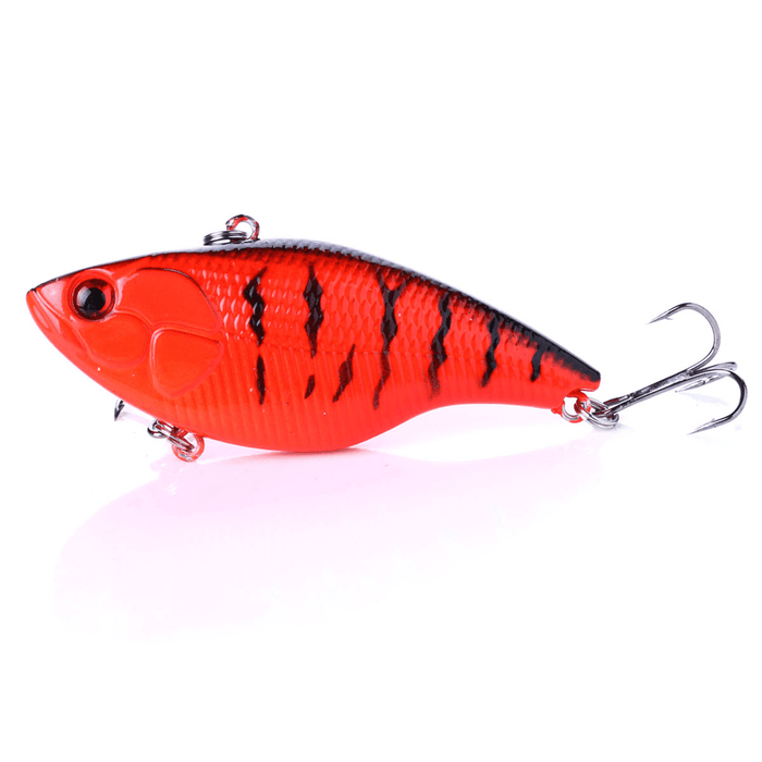 ZANLURE 10Pcs/Set 7.5Cm 18G Plastic Jigs Wobblers Baits VIB Fishing Lure Artificial Hard Baits