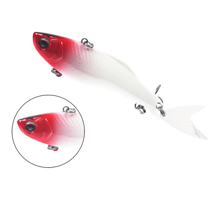 ZANLURE 1 Pcs 8.5/16G 5.5/7.2Cm Fishing Lures VIB 3D Fish Eyes Artificial Hard Bait Fishing Tackle Accessories