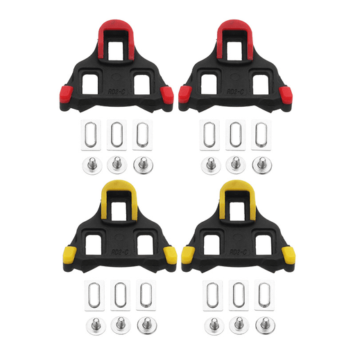 PROMEND PS-M01 6 Degrees Lock Plate Bicycle Pedals Self-Locking Cleats Road Bike Shoes Cleats