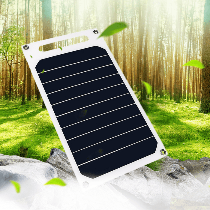 LEORY 5V 10W DIY Solar Panel Slim Light USB Battery Charger Portable Power Bank Pad Universal Kit Complete Phone Lighting Car