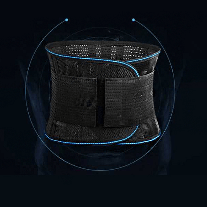 KALOAD Fitness Protection Belt Waist Support Belt Lumbar Back Posture Corrector Stress Relaxation