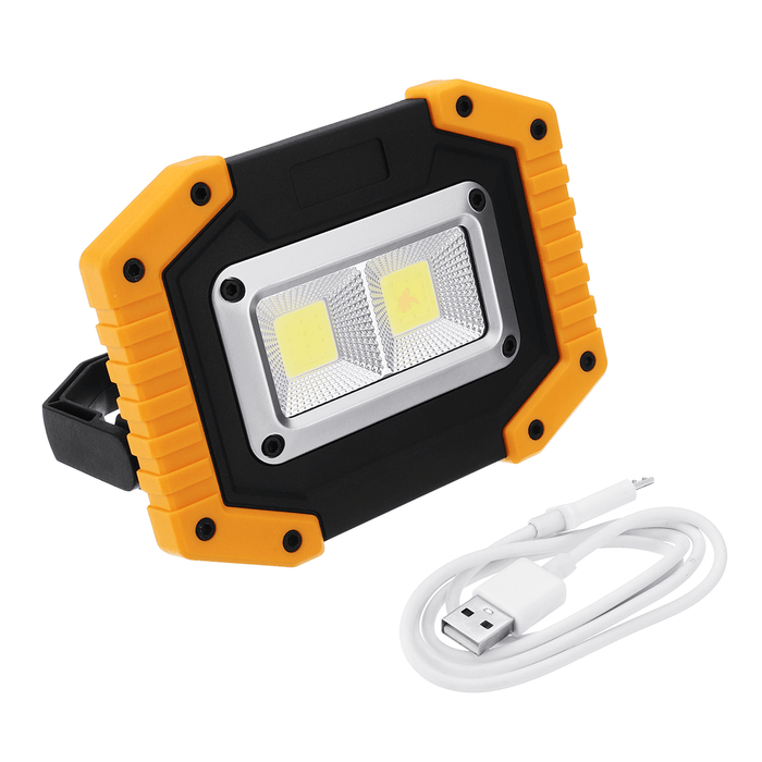 30W USB LED COB Outdoor 3 Modes Work Light Camping Emergency Lantern Flashlight Spotlight Searchlight Camping Light