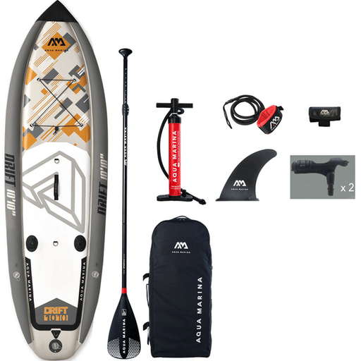 Aqua Marina BT-20DRP 10'10" Inflatable Stand up Paddle Board Drift Fishing Board Surfing Fishing Board