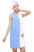 Honana BX-969 Flannel Soft Absorbent Skirts Salon Bathrobe Women SPA Bath Towel with Hair Dry Cap