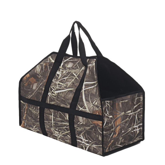 210D Oxford Cloth Firewood Carrier Bag Wood Holder Storage Bag Tote Organizer Outdoor Camping Picnic BBQ