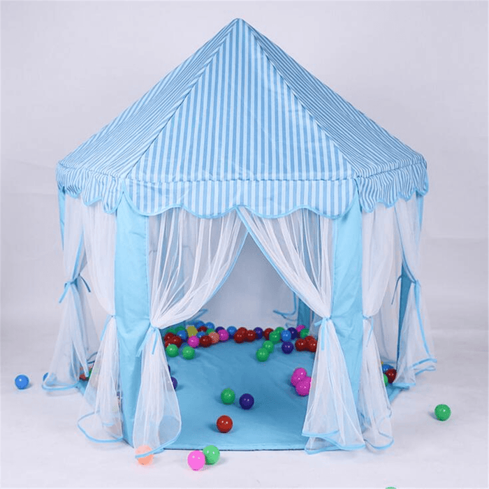 140X135Cm Kids Play Tent Playhouse Princess Castle Baby Children House Outdoor Toys for Girl