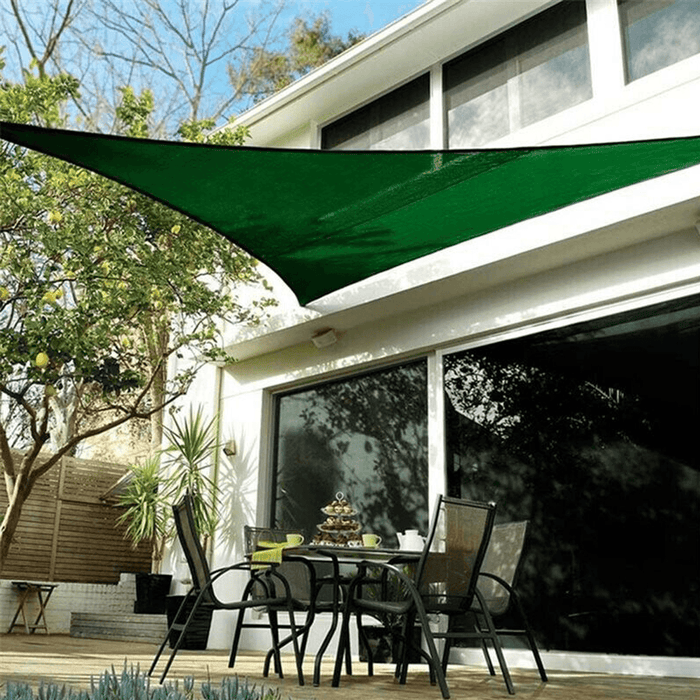 4X4X4M Sunshade Awning Waterproof Canopy Cover Uv-Proof Swimming Yard Beach Garden Patio Sail