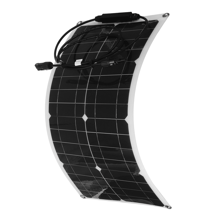 100W Flexible Solar Panel Battery Charger Kit Boat Car & 30/60/100A Controller