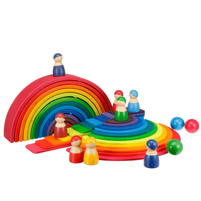 6/12PCS Colorful Wooden Baby Building Blocks Children Toy Kids Gifts Improve Creativity＆Thinking Ability