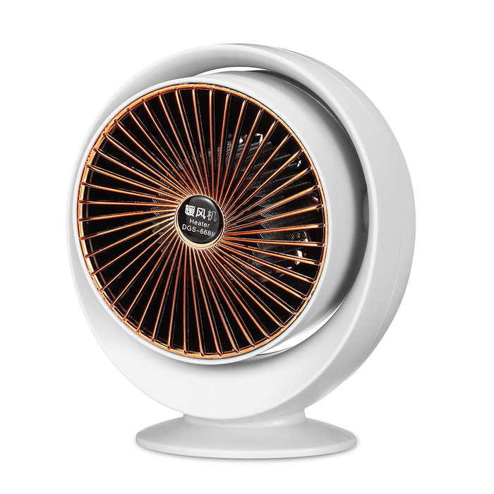 800W Mini Electric Air Heater Portable Space PTC Ceramic Heating Fan Home Office Winter Warmer