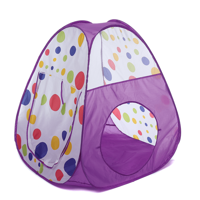 3-In-1 Kids Tent Toddlers Tunnel Cubby Ball Pool Baby Playhouse Toys Children Gift