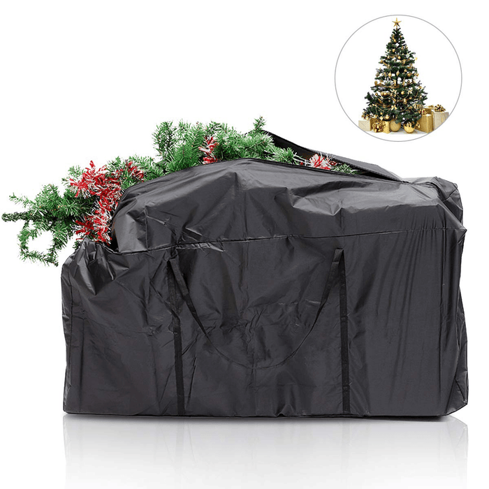 Outdoor Waterproof Christmas Xmas Tree Storage Bag Extra Large Cushion Bag Clothes Storage Punch