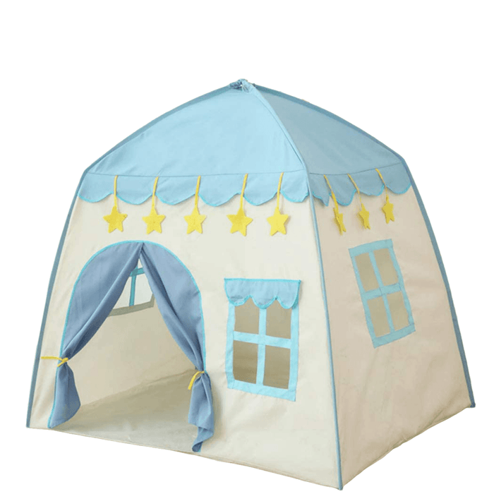 51Inch Large Sturdy Kids Play Tent Princess Playhouse Castle Children Fairy Tale Teepee Indoor/Outdoor with Carry Bag for Boys Girls Gift