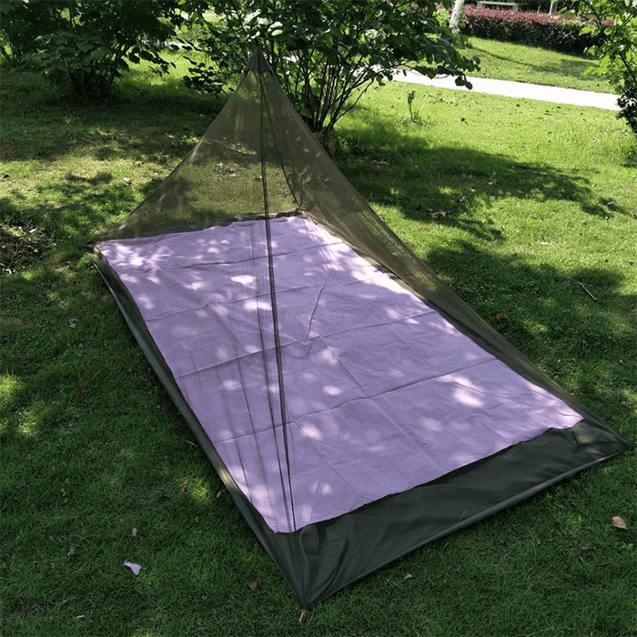 220X120X100Cm Foldable Camping Hiking Tent Bed Portable Triangle Anti-Mosquito Net