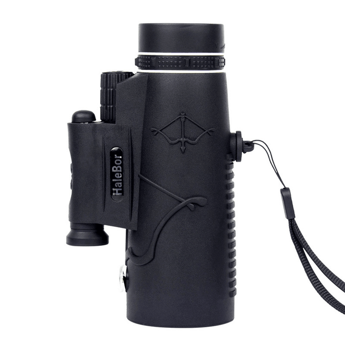 Ipree® 12X50 Waterproof Optic HD Monocular Telescope - Enhance Your Vision Day & Night with Compass Light