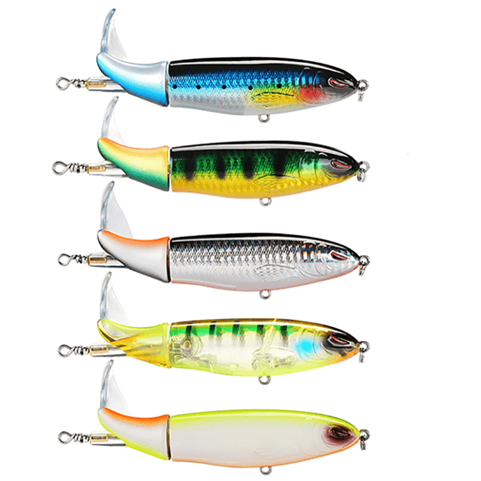 Seaknight SK051 7Pcs/Set 130Mm 39G Wopper Plopper Fishing Lure Rotating Tail Hard Bait Sea Fishing