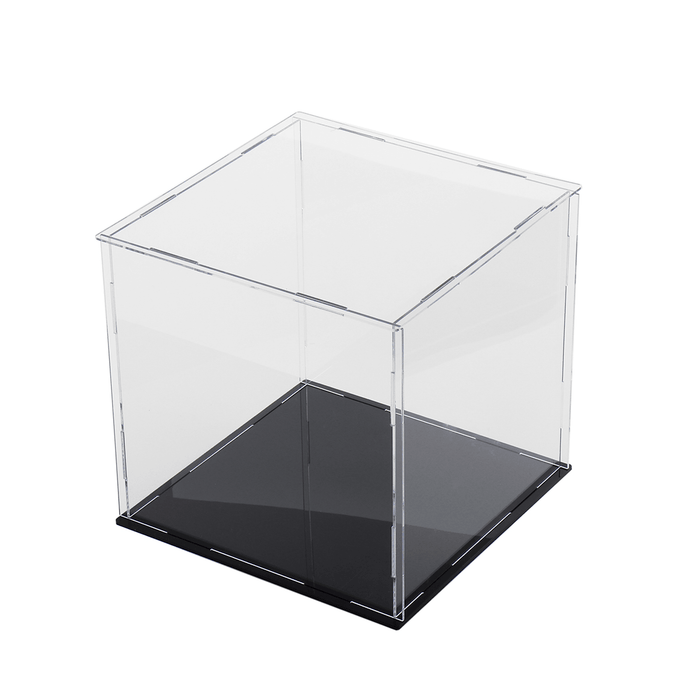 10/20/30Cm Acrylic Display Case Box Dustproof Self-Assembly Model Protection