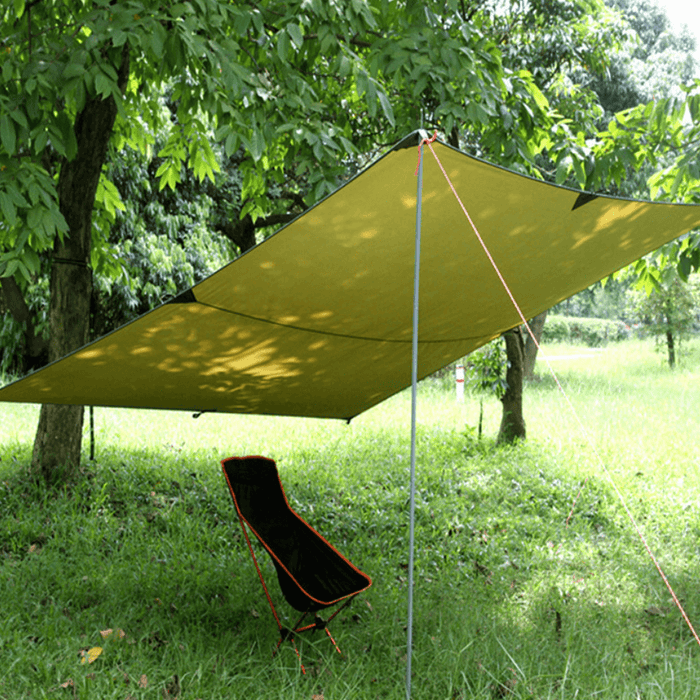 Outdoor Camping Tent Sunshade Canopy Waterproof Anti-Uv Beach Hammock Awning Shelter Tarp