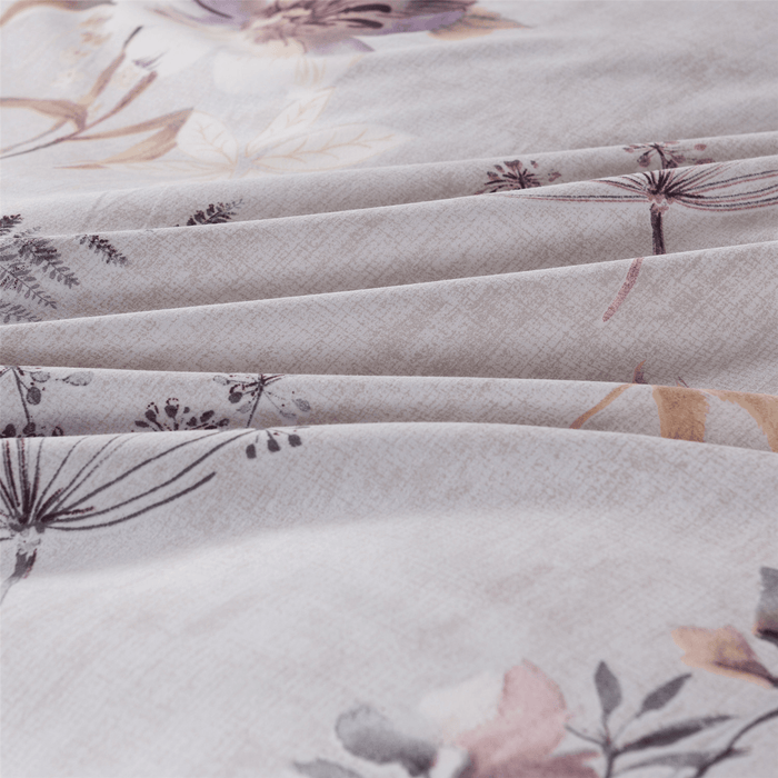 2/3Pcs Bedding Set Printed Flowers Comforter Quilt Cover Pillowsilp Cotton Warm Soft Duvet Cover for Home Textile